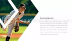 Sport Baseboll Google Presentationer-Tema Slide 14
