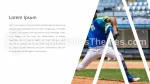 Sport Baseboll Google Presentationer-Tema Slide 15