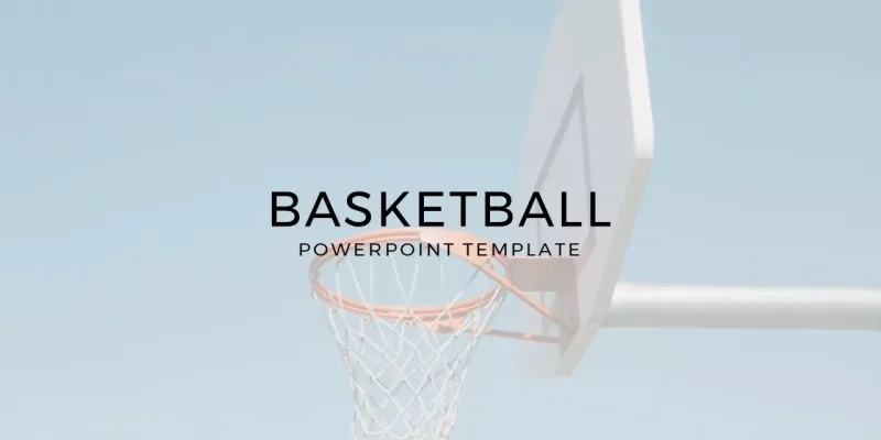 Baloncesto Plantilla de Presentaciones de Google para descargar