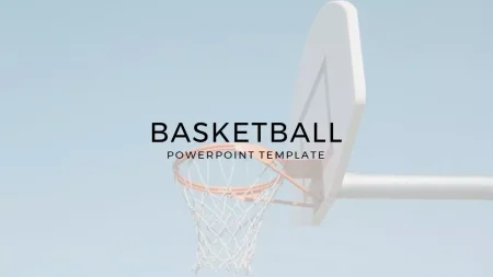 Baloncesto Plantilla de Presentaciones de Google para descargar