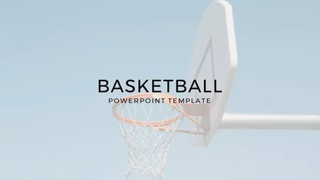 Basquete Modelo do Apresentações Google para download