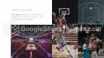 Sport Basket Google Presentationer-Tema Slide 15