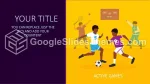 Esporte Seja Ativo Tema Do Apresentações Google Slide 04