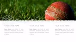 Sport Cricket Google Presentationer-Tema Slide 07