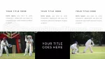 Sport Cricket Google Presentationer-Tema Slide 13