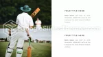 Spor Kriket Google Slaytlar Temaları Slide 17