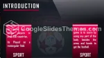 Esporte Jogo De Futebol Tema Do Apresentações Google Slide 02