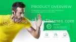 Deporte Fitness Saludable Tema De Presentaciones De Google Slide 05