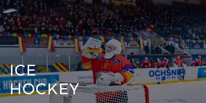 Ishockey Google Slides skabelon for download