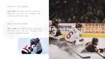 Sport Ishockey Google Presentationer-Tema Slide 02