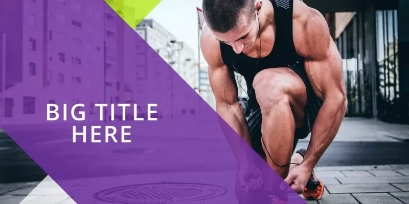 Physical Endurance Google Slides template for download