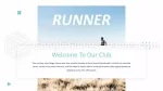 Sport Läufer Google Präsentationen-Design Slide 02