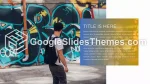 Sport Skateboardåkning Google Presentationer-Tema Slide 06
