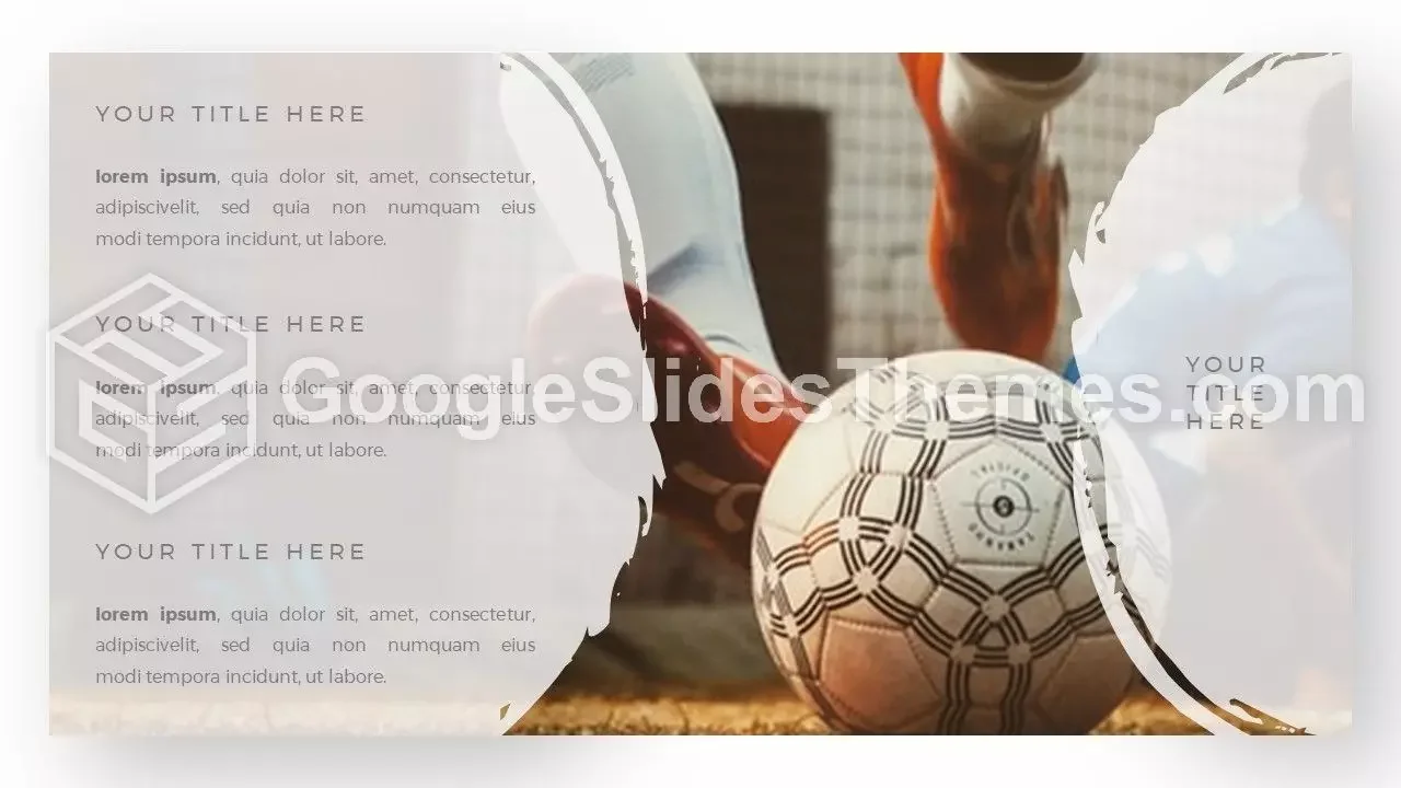 Modelos grátis de futebol para o Google Slides e PowerPoint