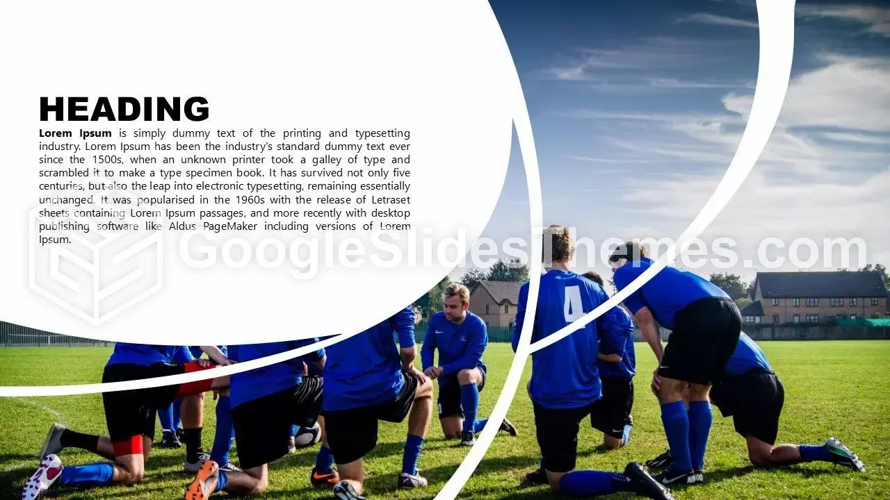 Sports Club Intro Modèle de présentation | Thèmes Google Slides, image size:1280x720