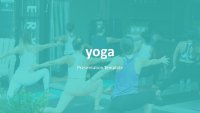 Yoga Modelo do Apresentações Google para download