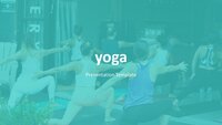 Yoga Google Slides template for download