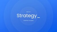 İş Stratejisi Destesi İndirmeye hazır Google Slaytlar şablonu