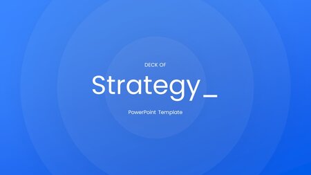 İş Stratejisi Destesi İndirmeye hazır Google Slaytlar şablonu