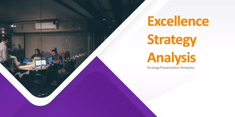 Analys av excellensstrategi Google Presentationsmall för nedladdning