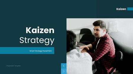 Kaizen-metodikk Google Presentasjoner tema til nedlastning