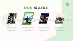 Subkultur Motorcyklister Google Presentationer-Tema Slide 11