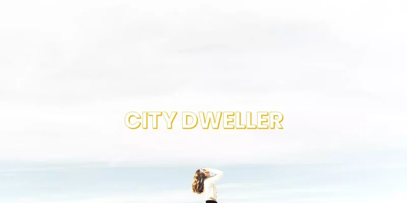 City Dweller Google Slides template for download