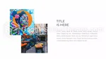 Subcultura Grafiti De La Ciudad Tema De Presentaciones De Google Slide 04