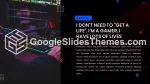 Subkultur E-Sport Google Presentationer-Tema Slide 03