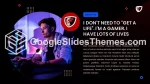 Subkultur E-Sport Google Presentationer-Tema Slide 06