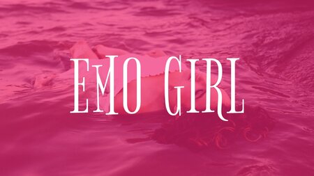 Emo jente Google Presentasjoner tema til nedlastning