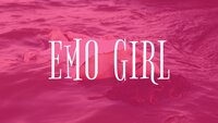 Emo Kızı İndirmeye hazır Google Slaytlar şablonu