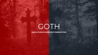 Goth Google Slides template for download