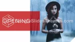 Subkultur Goth Google Presentationer-Tema Slide 02