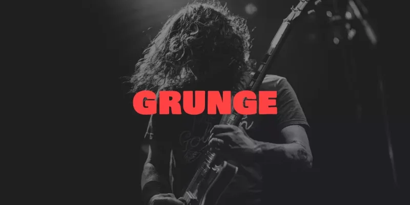 Grunge Google Slides skabelon for download
