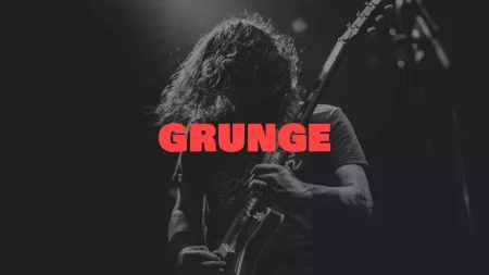 Grunge Google Slides template for download