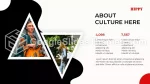 Subkultur Hippies Google Presentationer-Tema Slide 04