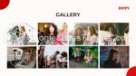 Subkultur Hippies Google Presentationer-Tema Slide 10