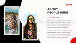 Subkultur Hippies Google Presentationer-Tema Slide 15