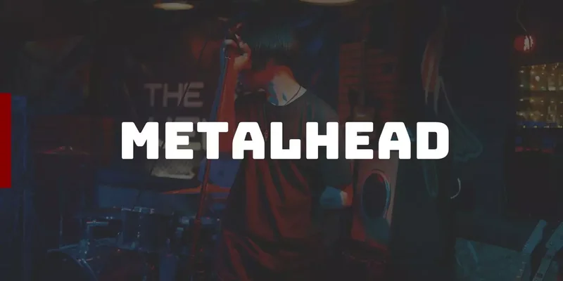 metal kafa İndirmeye hazır Google Slaytlar şablonu