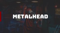 metalhoved Google Slides skabelon for download