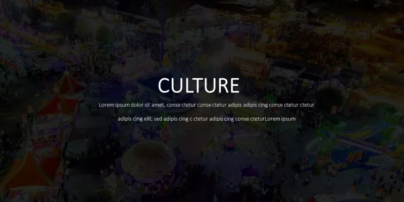 Modern Culture Google Slides template for download