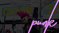 Punk İndirmeye hazır Google Slaytlar şablonu
