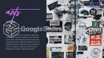 Subkultur Punk Google Presentationer-Tema Slide 03