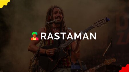 Rastaman Google Presentasjoner tema til nedlastning