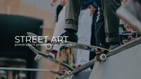 Street Art Google Slides template for download