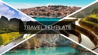 Backpacker Trip Google Slides template for download
