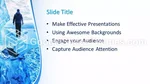 Reizen Glacier Ice Google Presentaties Thema Slide 03