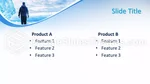 Reizen Glacier Ice Google Presentaties Thema Slide 04