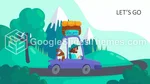 Resor Semesterplanering Google Presentationer-Tema Slide 04
